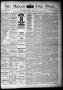 Primary view of San Marcos Free Press. (San Marcos, Tex.), Vol. 16TH YEAR, No. 39, Ed. 1 Thursday, September 26, 1889