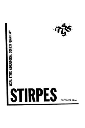 Primary view of object titled 'Stirpes, Volume 6, Number 4, December 1966.'.