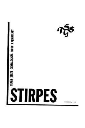 Primary view of object titled 'Stirpes, Volume 2, Number 4, December 1962'.