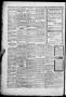 Thumbnail image of item number 4 in: 'El Democrata Fronterizo. (Laredo, Tex.), Vol. 10, No. 611, Ed. 1 Saturday, October 2, 1909'.