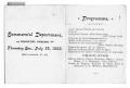 Thumbnail image of item number 2 in: '[Program: Texas Normal College. Junior Scientifics of 1892]'.
