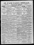 Primary view of El Paso Daily Herald. (El Paso, Tex.), Vol. 18, No. 254, Ed. 1 Wednesday, November 9, 1898