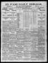 Primary view of El Paso Daily Herald. (El Paso, Tex.), Vol. 18, No. 255, Ed. 1 Thursday, November 10, 1898