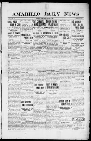 Primary view of object titled 'Amarillo Daily News (Amarillo, Tex.), Vol. 3, No. 66, Ed. 1 Friday, January 19, 1912'.
