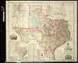 Thumbnail image of item number 1 in: 'New Map of Texas Prepared and Published for the Bureau of Immigration of the State of Texas'.