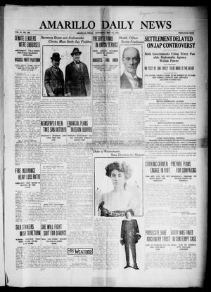 Primary view of object titled 'Amarillo Daily News (Amarillo, Tex.), Vol. 4, No. 168, Ed. 1 Saturday, May 17, 1913'.
