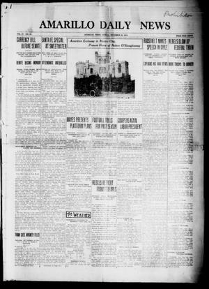 Primary view of object titled 'Amarillo Daily News (Amarillo, Tex.), Vol. 4, No. 18, Ed. 1 Sunday, November 23, 1913'.