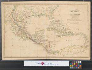 Primary view of object titled 'Mexico and West Indies.'.
