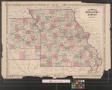 Map: Johnson's Missouri and Kansas.
