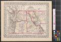 Map: Map of Oregon, Washington, Idaho, and part of Montana.
