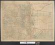 Primary view of Nell's topographical map of the state of Colorado.