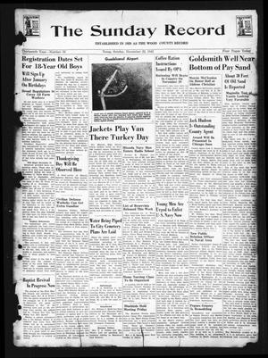 Primary view of object titled 'The Sunday Record (Mineola, Tex.), Vol. 13, No. 34, Ed. 1 Sunday, November 22, 1942'.