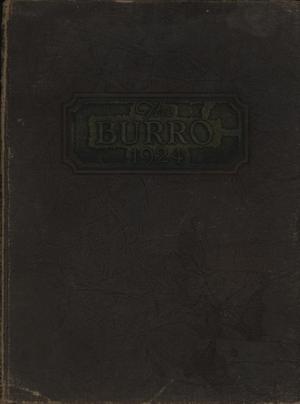 Primary view of object titled 'The Burro, Yearbook of Mineral Wells High School, 1924'.