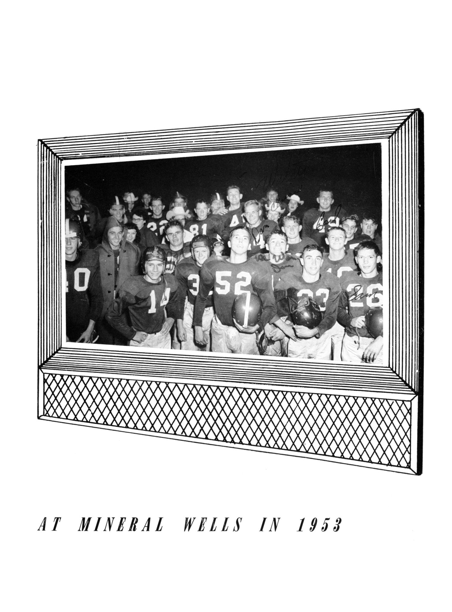 The Burro, Yearbook of Mineral Wells High School, 1953
                                                
                                                    55
                                                