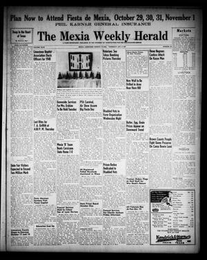 Primary view of object titled 'The Mexia Weekly Herald (Mexia, Tex.), Vol. 49, No. 40, Ed. 1 Thursday, October 9, 1947'.