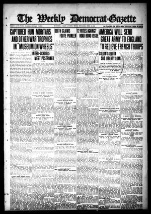 Primary view of object titled 'The Weekly Democrat-Gazette (McKinney, Tex.), Vol. 35, Ed. 1 Thursday, April 4, 1918'.