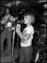 Photograph: [Young Singer on Gospel Stage]