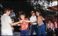 Photograph: [Two Couples Dancing at Cajun Stage]