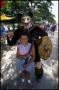 Photograph: [Viking with Young Visitor]