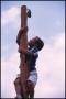 Photograph: [Boy Climbing Belgian Mast]