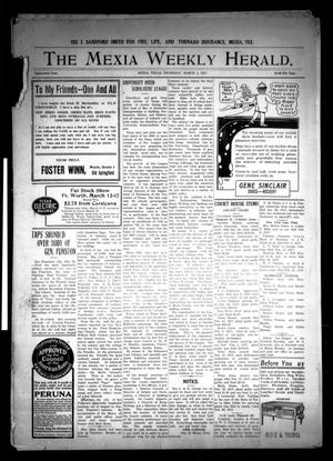 Primary view of object titled 'The Mexia Weekly Herald (Mexia, Tex.), Vol. 18, Ed. 1 Thursday, March 1, 1917'.