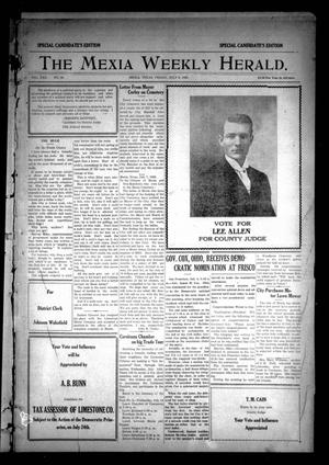 The Mexia Weekly Herald (Mexia, Tex.), Vol. 22, No. 28, Ed. 1 Friday, July 9, 1920