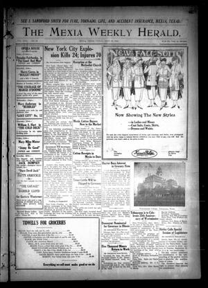 The Mexia Weekly Herald (Mexia, Tex.), Vol. 22, No. 38, Ed. 1 Friday, September 17, 1920