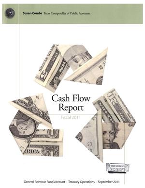 Primary view of object titled 'Texas Cash Flow Report: September 2010-August 2011'.
