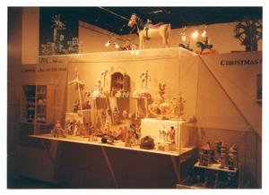 Primary view of object titled '[Toy Display at an Exhibit]'.