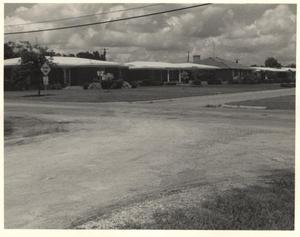 Primary view of object titled 'Pittman Street, West from Abrams Road, 1959, Richardson, Texas'.
