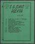 Thumbnail image of item number 1 in: '[Agenda for the San Antonio Chapter of the Links, Inc. Meeting - March 16, 1988]'.