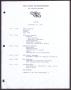 Primary view of [Agenda for the San Antonio Chapter of the Links, Inc. Meeting - September 29, 1990]
