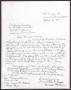 Primary view of [Letter from Alma K. Inge to Mr. Bundara - April 14, 1966]