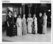 Photograph: [Group Portrait of Links Women in Formal Attire]