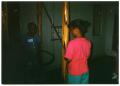 Photograph: [Young Girls During Children's Museum Field Trip]