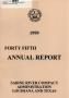 Report: Sabine River Compact Administration Annual Report: 1999