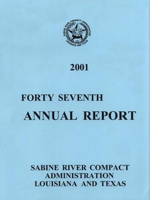 Primary view of object titled 'Sabine River Compact Administration Annual Report: 2001'.