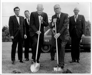 Primary view of object titled '[Photograph of College Station City Hall Groundbreaking Ceremony 4]'.