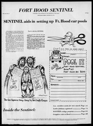 Primary view of object titled 'The Fort Hood Sentinel (Temple, Tex.), Vol. 32, No. 45, Ed. 1 Friday, January 18, 1974'.