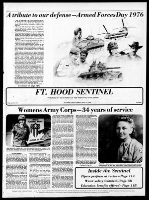 Primary view of object titled 'The Fort Hood Sentinel (Temple, Tex.), Vol. 35, No. 10, Ed. 1 Thursday, May 13, 1976'.