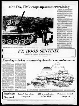 Primary view of The Fort Hood Sentinel (Temple, Tex.), Vol. 35, No. 15, Ed. 1 Thursday, June 17, 1976