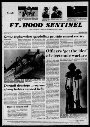 Primary view of The Fort Hood Sentinel (Temple, Tex.), Vol. 41, No. 12, Ed. 1 Thursday, July 22, 1982
