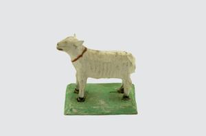 Primary view of object titled '[Sheep Figurine]'.