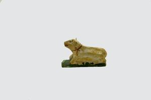 Primary view of object titled '[Sheep Figurine]'.