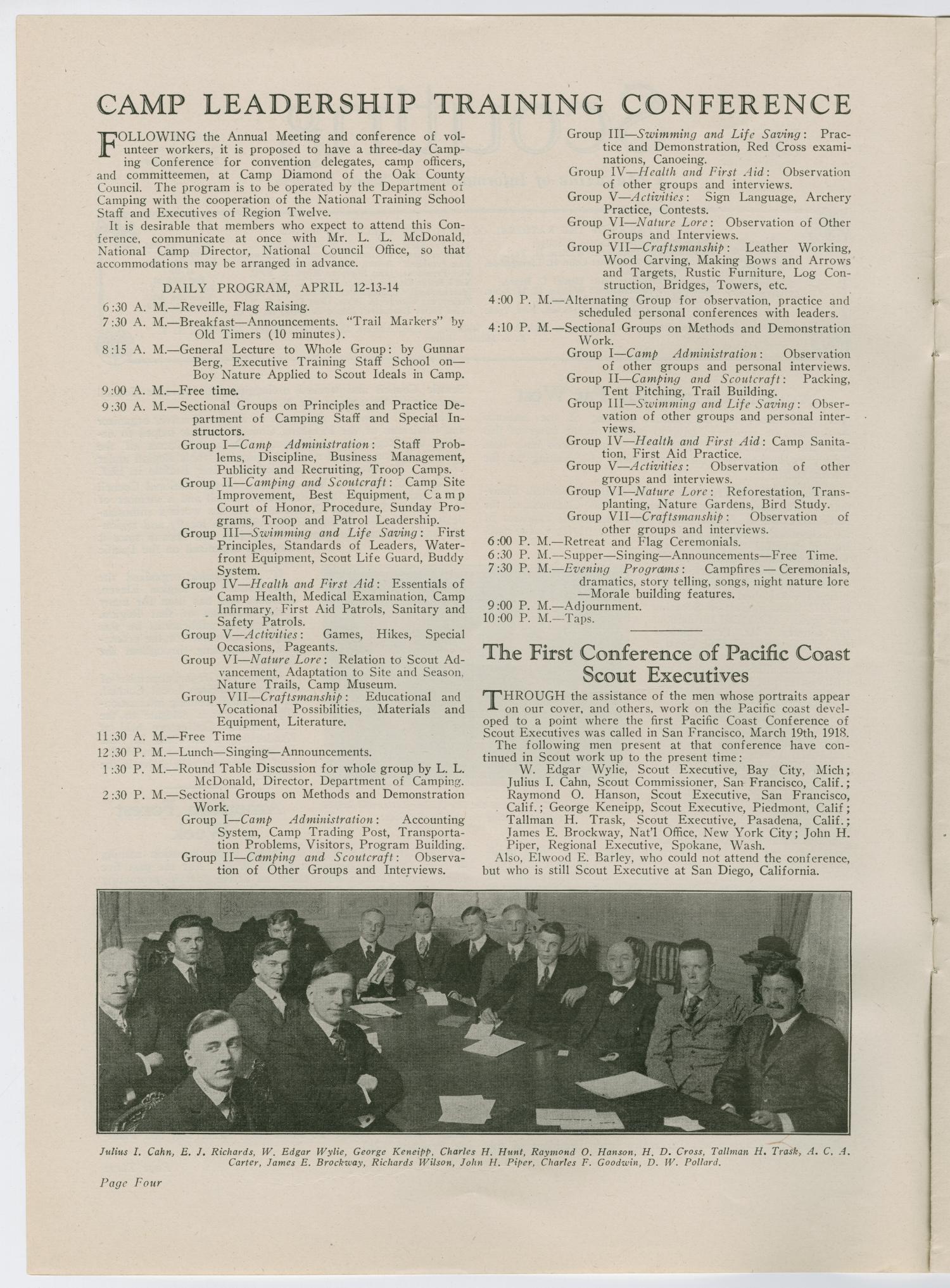 Scouting, Volume 16, Number 4, April 1928
                                                
                                                    4
                                                