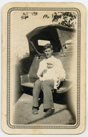Primary view of object titled '[Photograph of John and Wendell Tarver]'.