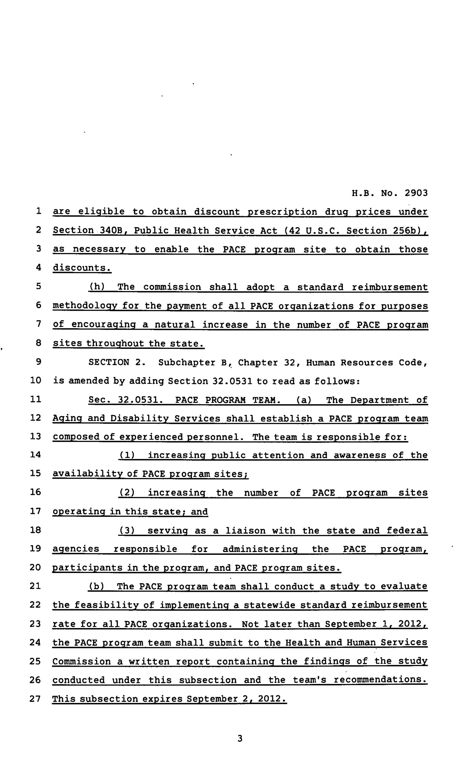 82nd Texas Legislature, Regular Session, House Bill 2903, Chapter 1168
                                                
                                                    [Sequence #]: 3 of 5
                                                
