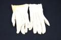 Thumbnail image of item number 1 in: 'White wedding gloves'.