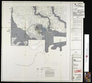 Primary view of object titled 'Flood Insurance Rate Map: City of Irving, Texas, Dallas County, Panel 45 of 50.'.