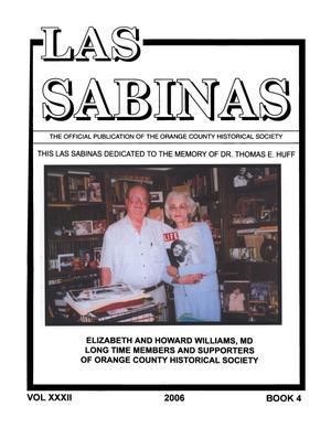 Primary view of object titled 'Las Sabinas, Volume 32, Number 4, 2006'.